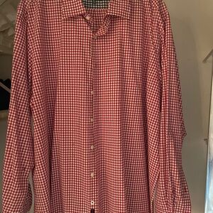 Fairway & Greene Red Gingham Men's Shirt